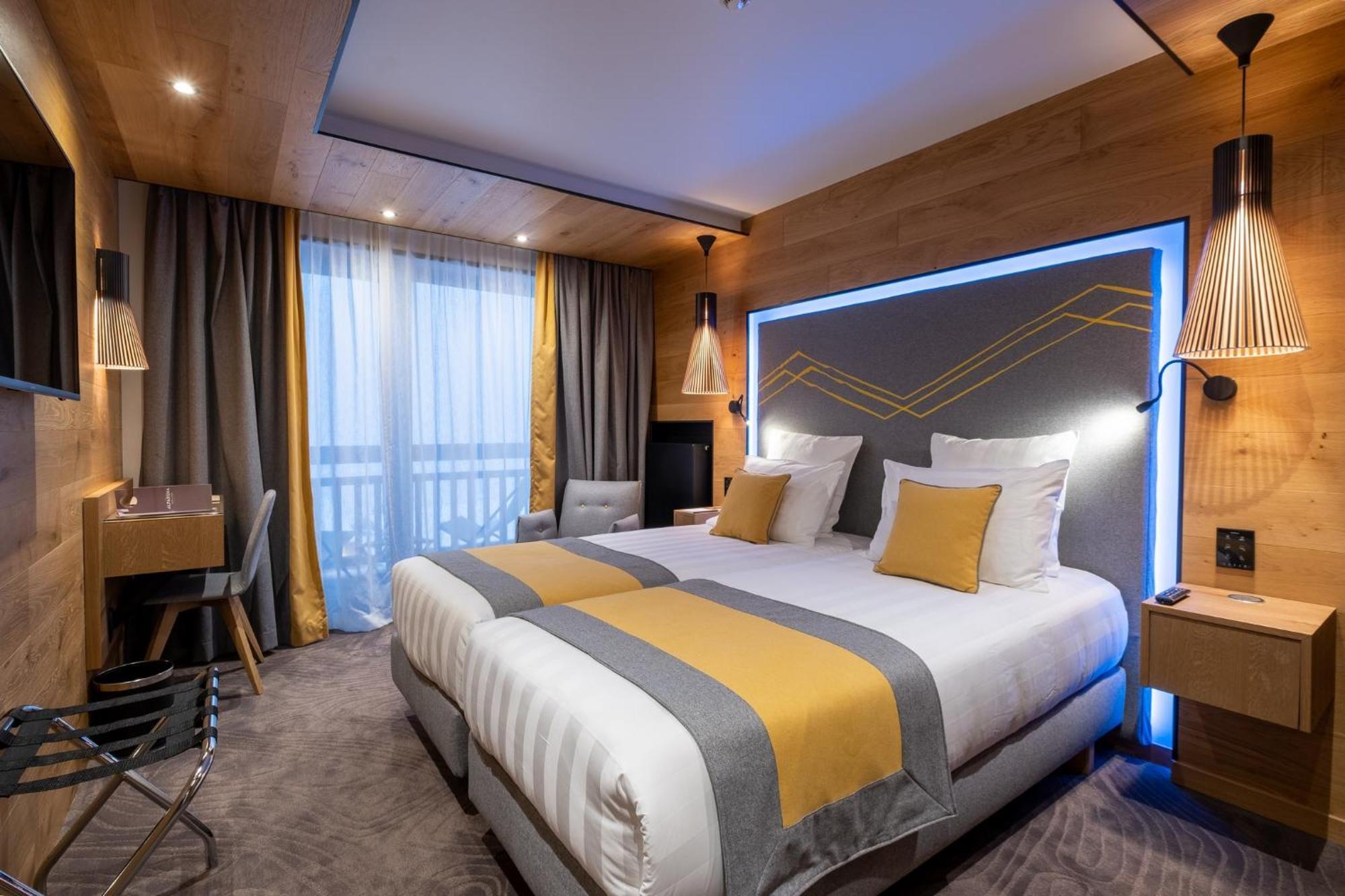 Hotel Alparena & Spa - 4 Etoiles 라로지에르 외부 사진